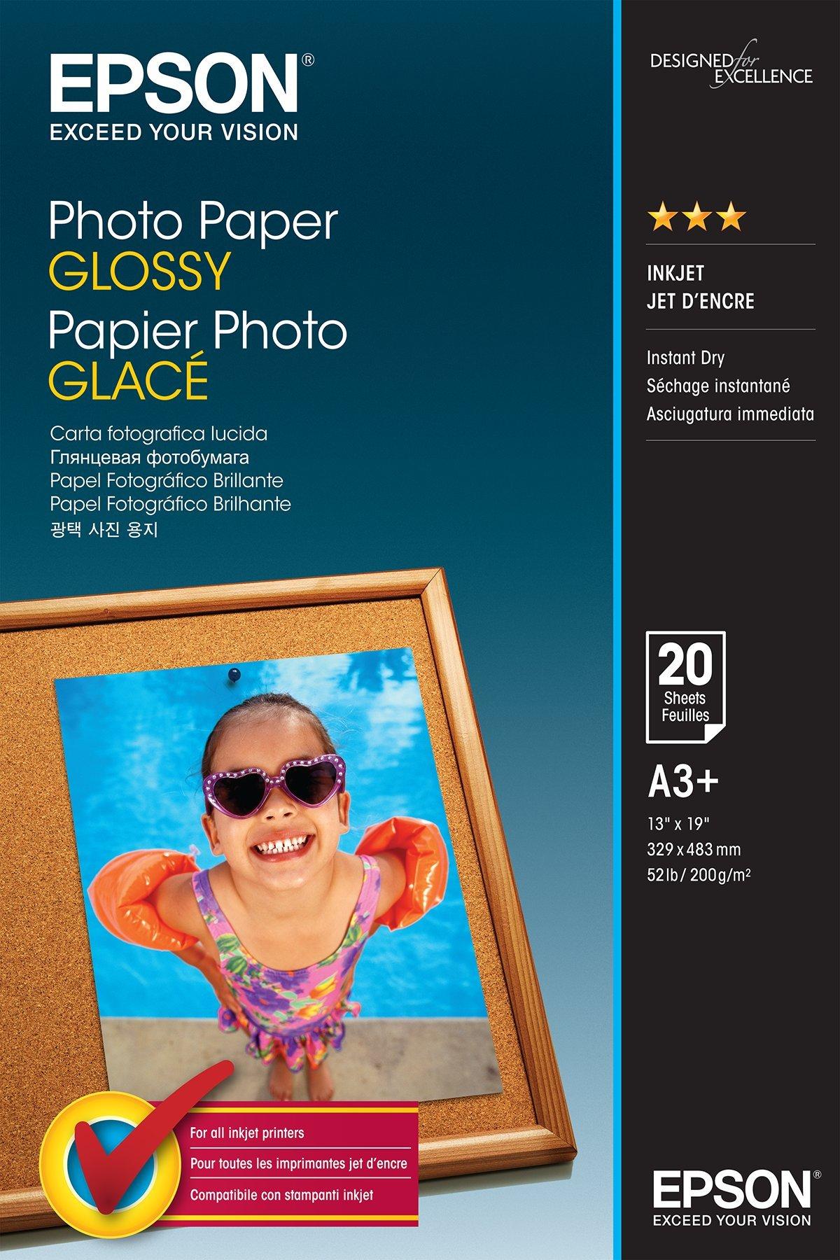 123encre Ultra Glossy papier photo brillant 300 g/m² A3+ (20