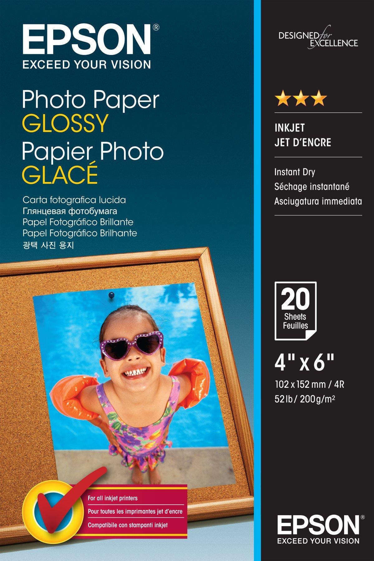 Photo Paper Glossy 10x15cm 20 sheet