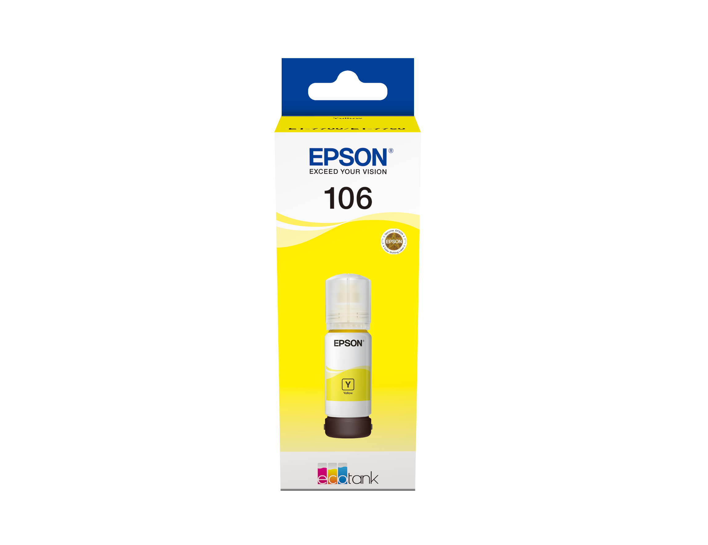106 EcoTank Yellow ink bottle