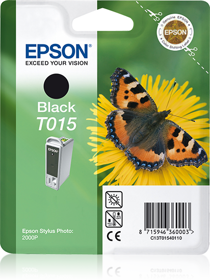 Cartucho Epson T015 negro | Tintas | Tinta y papel | Productos | Epson ...