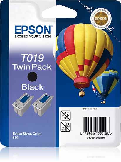 Twinpack Black T019