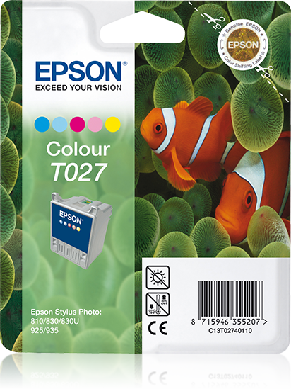 Singlepack Colour T027 | Tintas | Tinta y papel | Productos | Epson España