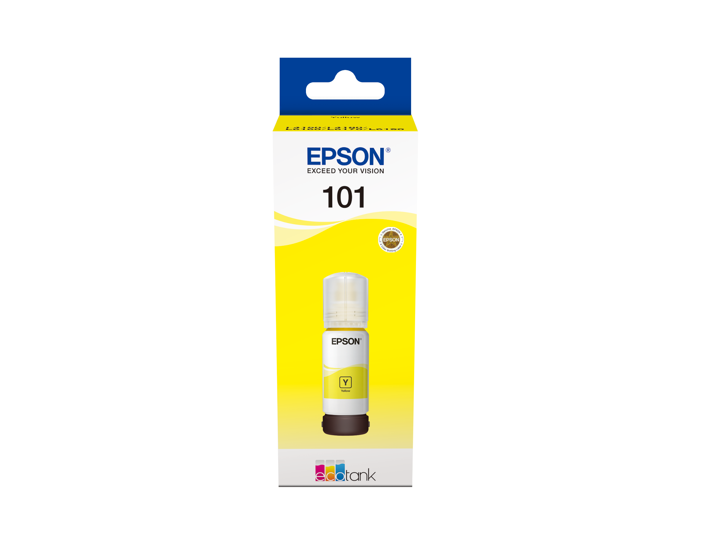 101 EcoTank Yellow ink bottle