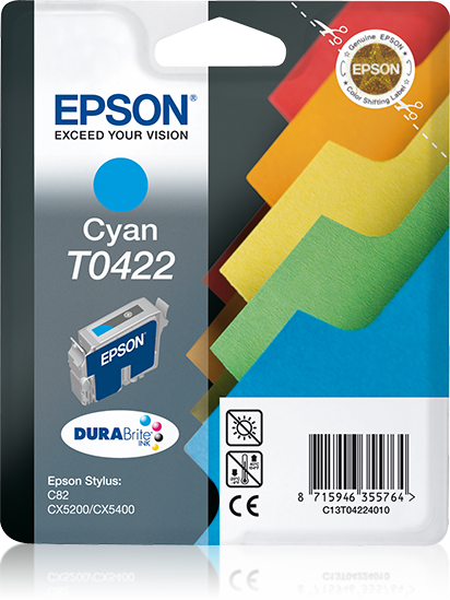 Singlepack Cyan T0422