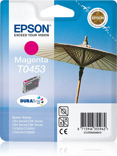 Singlepack Magenta T0453 DURABrite Ink