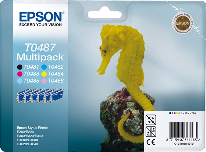 Multipack 6-цвята T0487