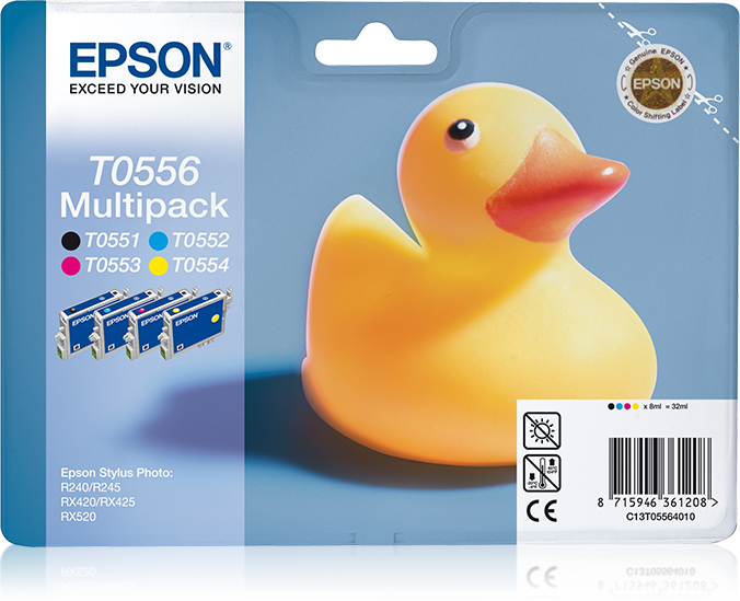 Multipack 4-värviga T0556