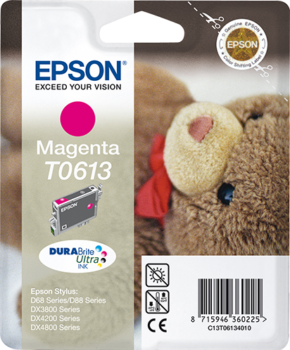 desempleo Enajenar calibre Cartucho Epson T0613 magenta | Tintas | Tinta y papel | Productos | Epson  España
