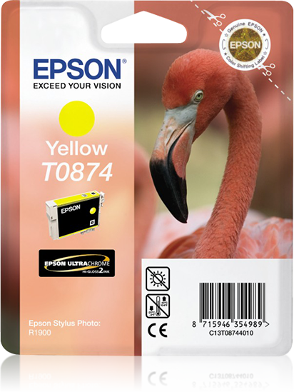 Singlepack Yellow T0874 Ultra Gloss High-Gloss 2