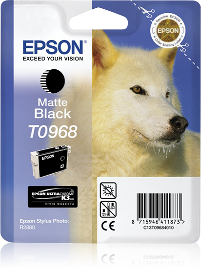 Singlepack Matte Black T0968