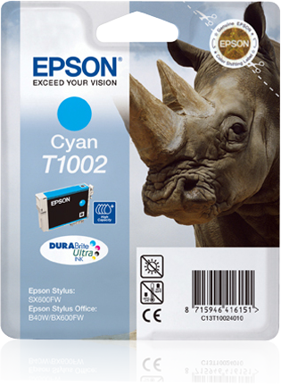 Singlepack Cyan T1002 DURABrite Ultra Ink