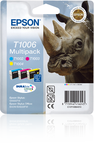 Multipack 3-colours T1006 DURABrite Ultra Ink