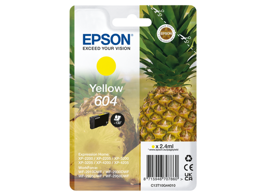 Epson 604 Ananas - noir - cartouche d'encre originale