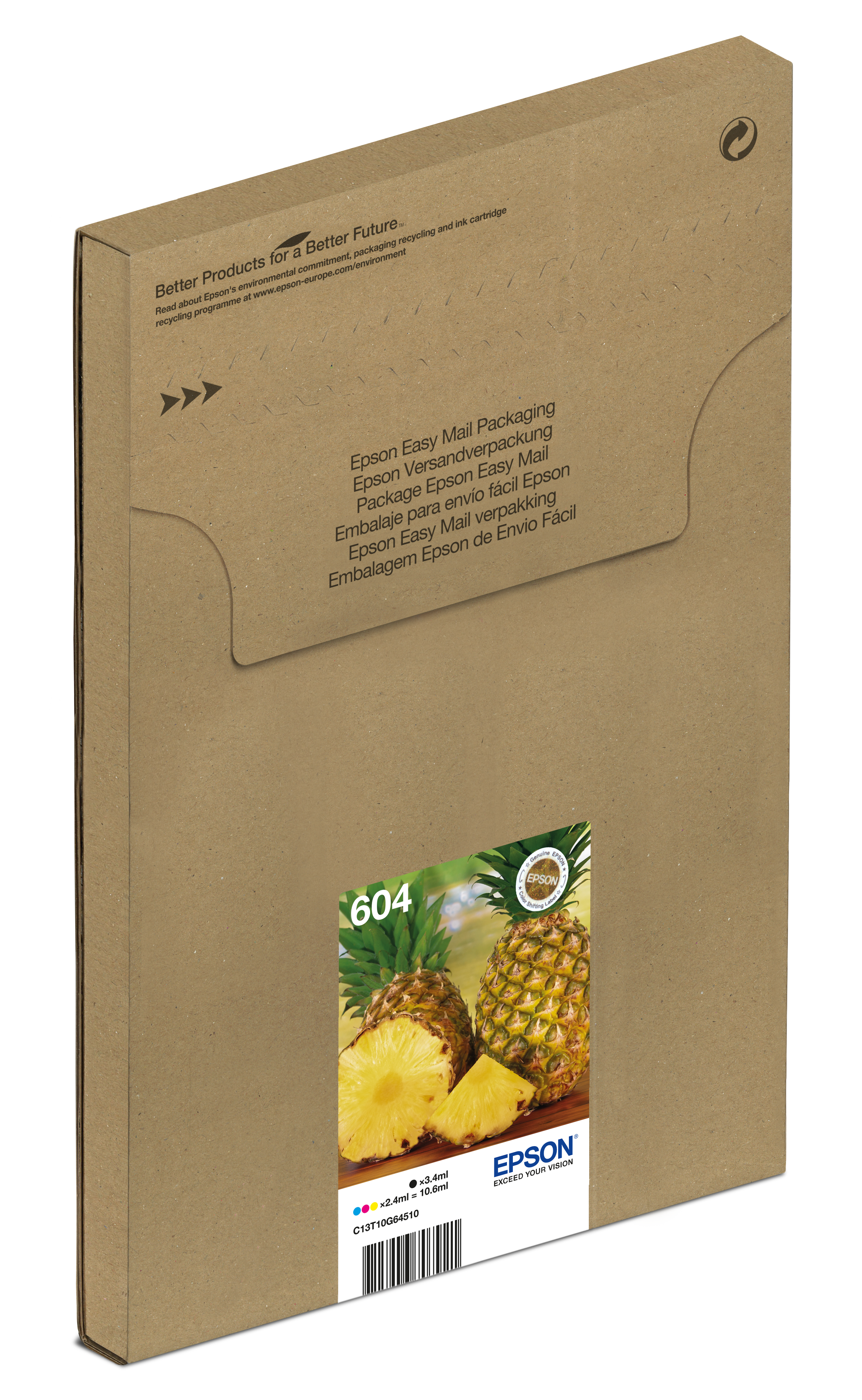 Multipack 4-colours 604 EasyMail