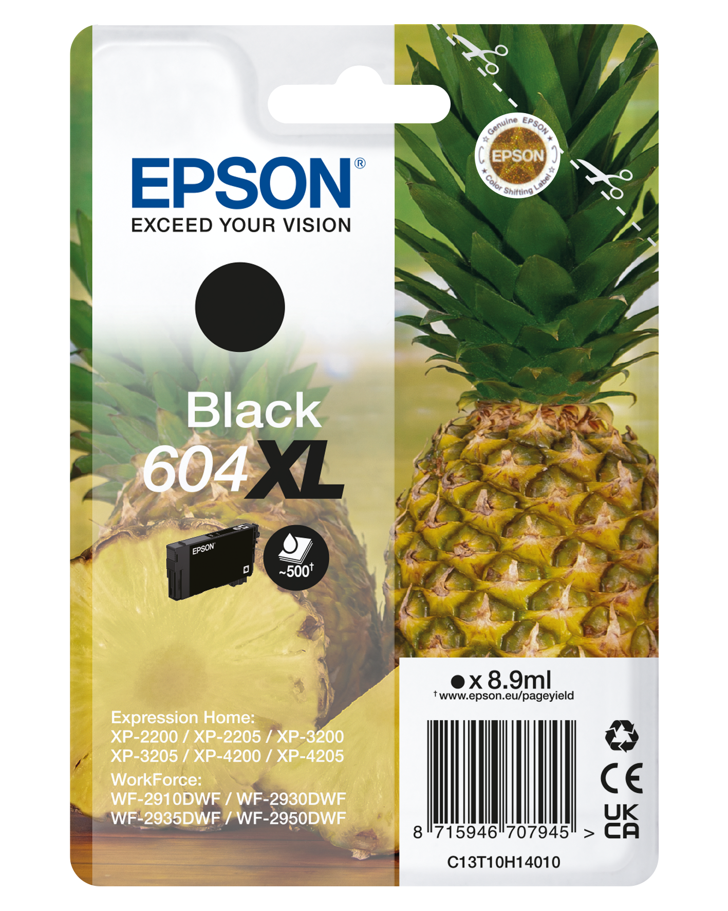 Singlepack Black 604XL Ink