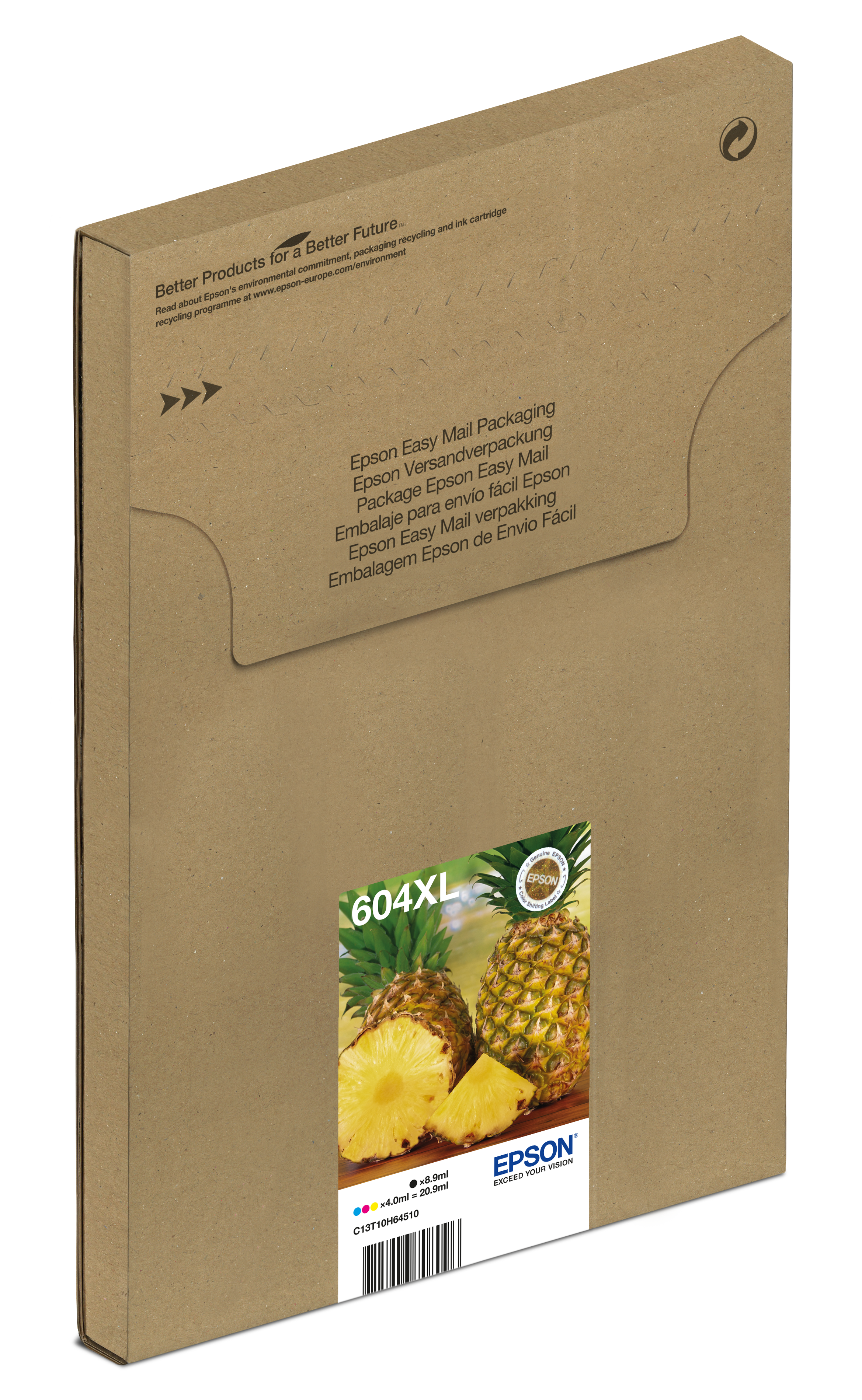 Cartouche Epson 604 XL Cyan Ananas, Remplace la cartouche