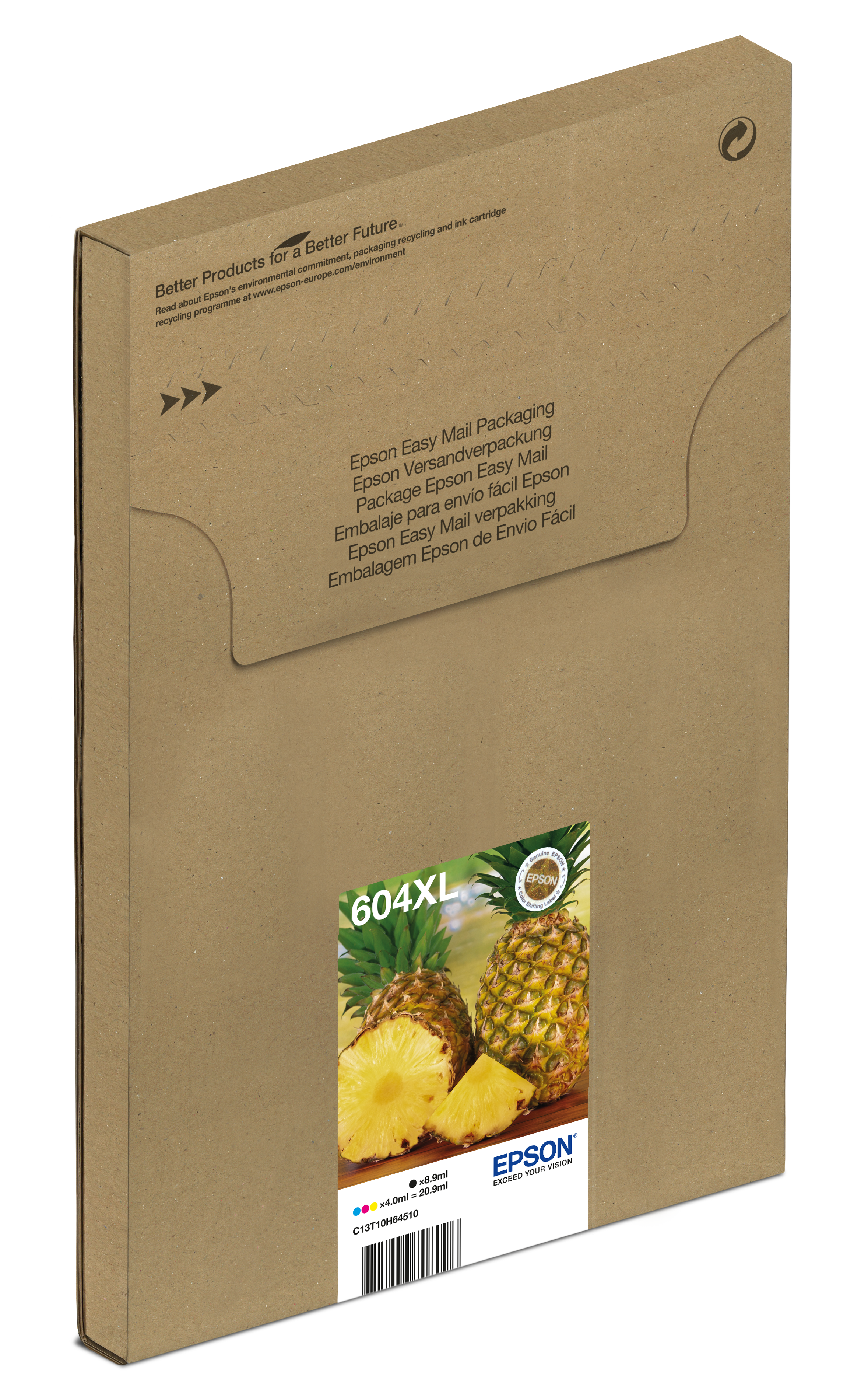 Multipack 4-colours 604XL EasyMail