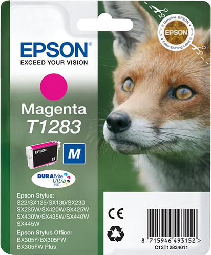 Singlepack Magenta T1283 DURABrite Ultra Ink
