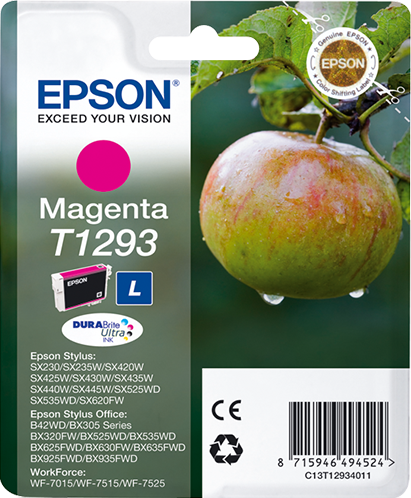 Singlepack Magenta T1293 DURABrite Ultra Ink