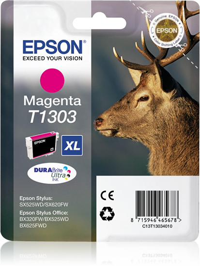 Singlepack Magenta T1303 DURABrite Ultra Ink