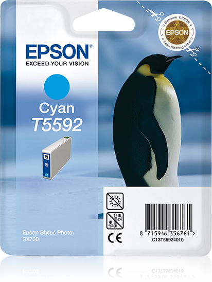 Singlepack Cyan T5592