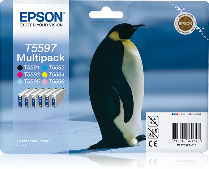 Multipack 6-colours T5597