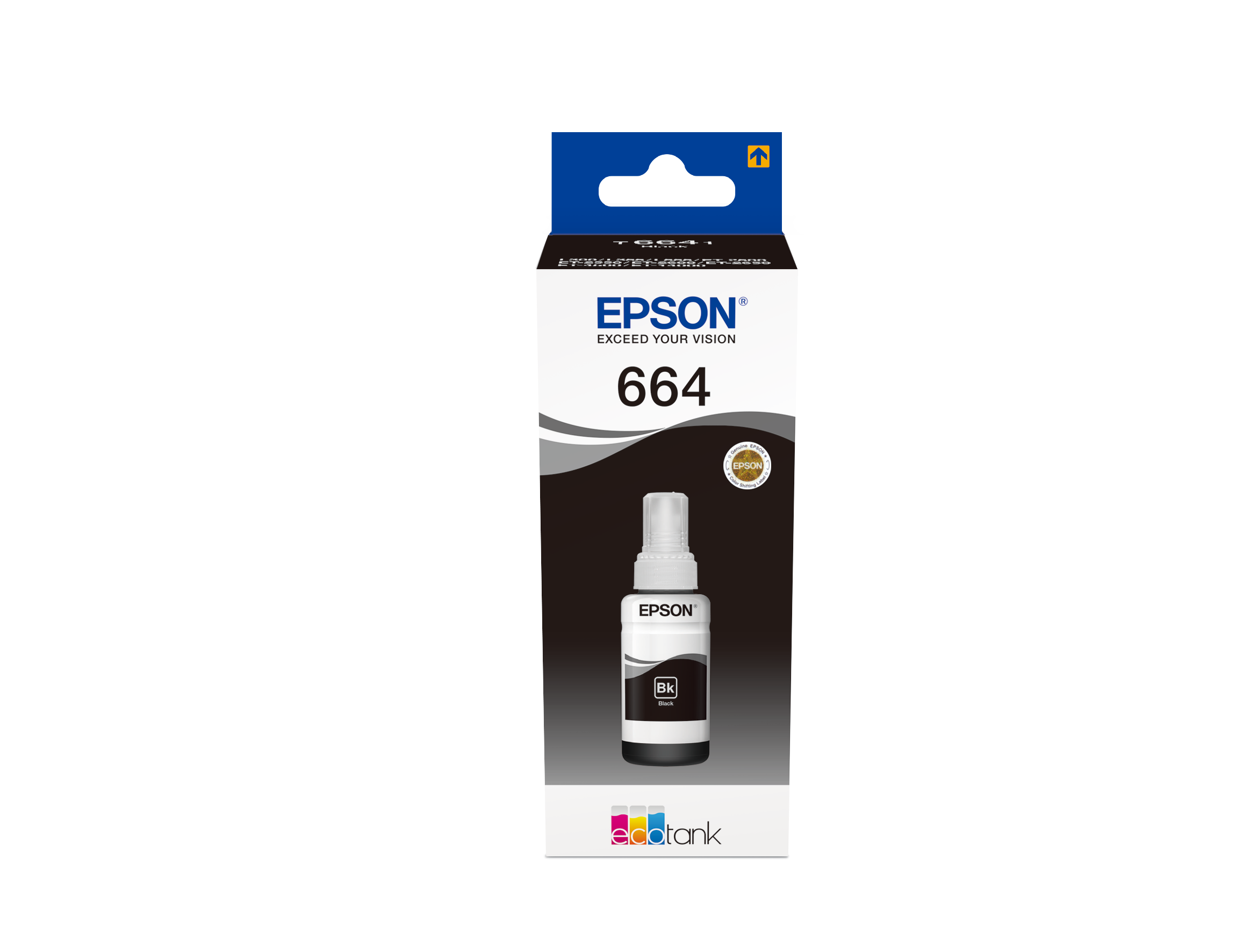 InkLab (Epson 664) Compatible Bottle Ink – Black