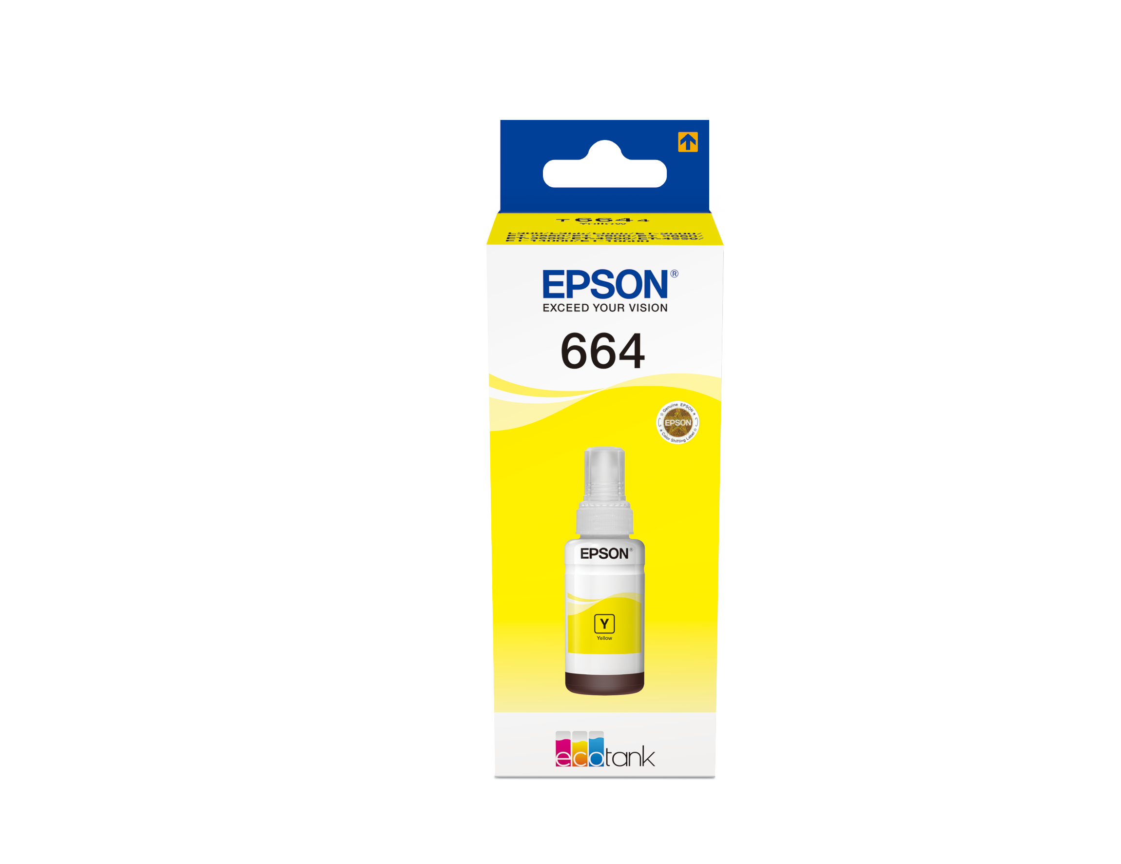 bent Auto Konsultere 664 Ecotank Yellow ink bottle | Blæk | Blæk og papir | Produkter | Epson  Danmark