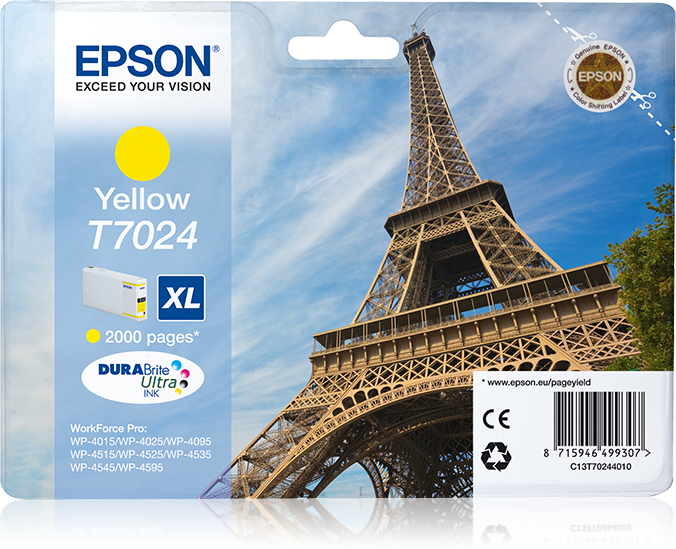 Ink Cartridge XL Yellow 2k