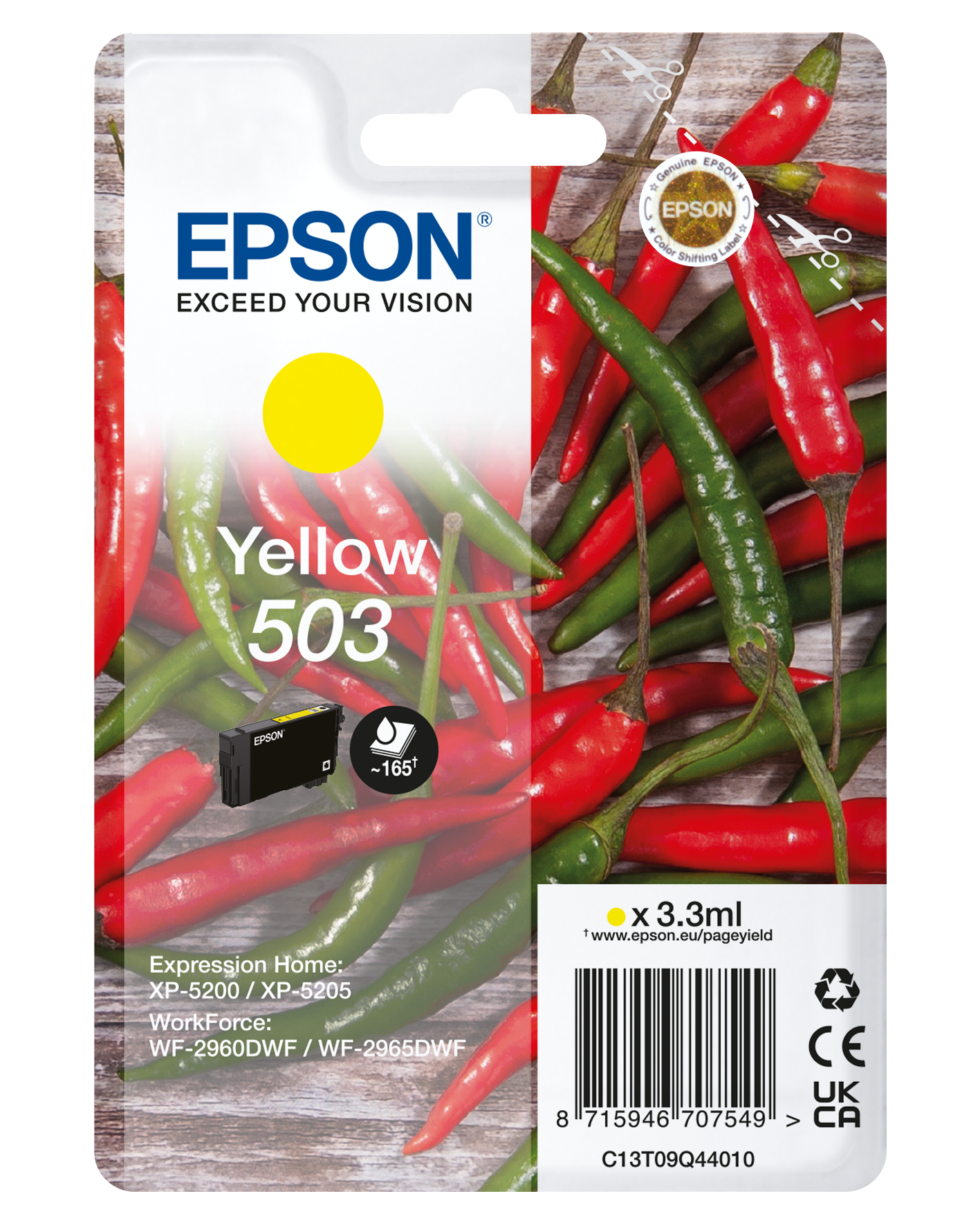 Singlepack Yellow 603XL Ink | Tintas | Tinta Y Papel - Epson