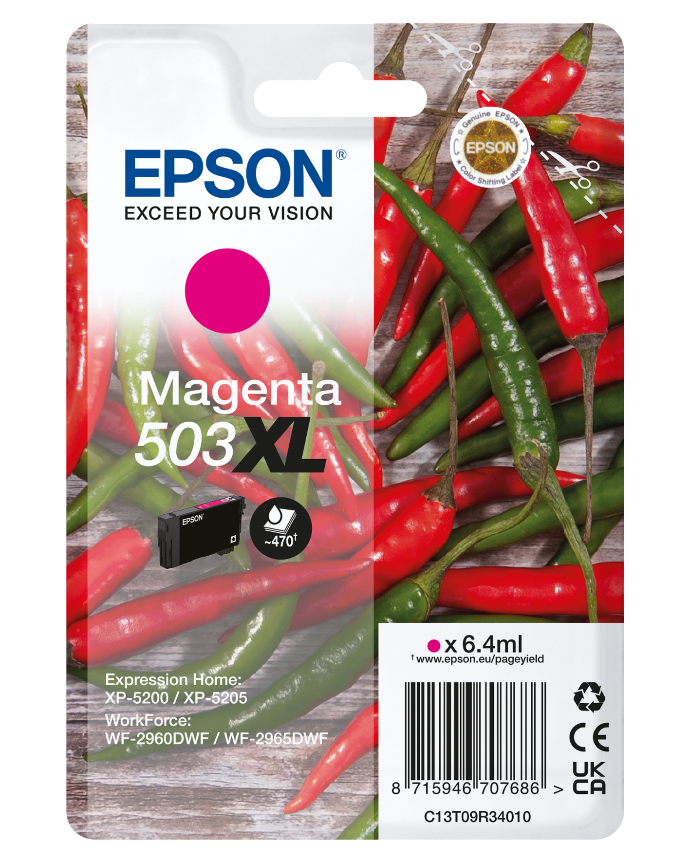 Singlepack Magenta 503XL Ink