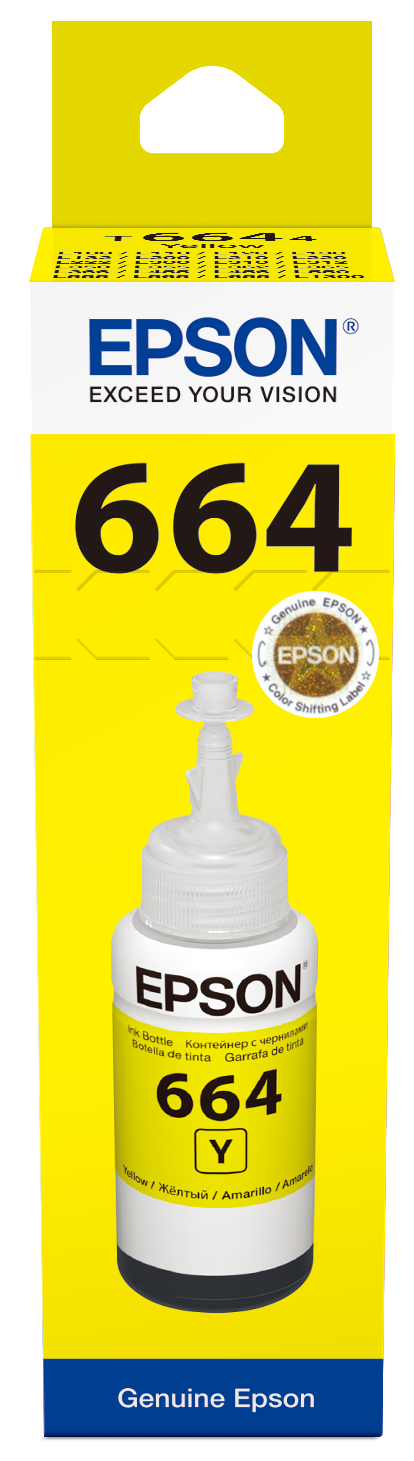 Epson T6641 Black Ink Bottle (Original)