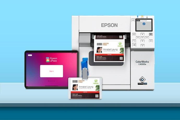 Epson uPass -sovelluksella