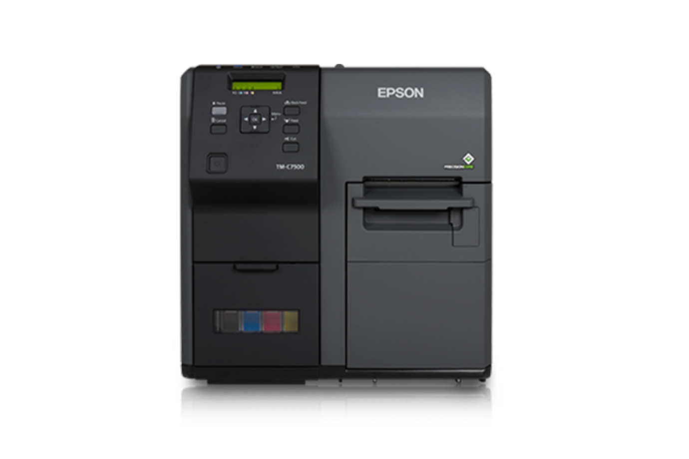 Étiquettes en continu,Epson TM-C3400 et TM-C3500.