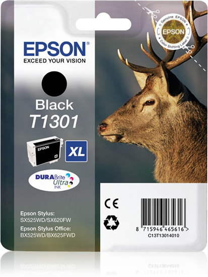 Singlepack Black T1301 DURABrite Ultra Ink