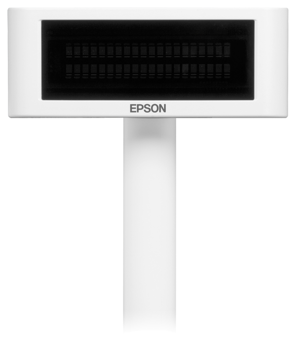 Epson DM-D110 (123): Cust Dsp for TM-T88V-DT,Str Pole,USB,White