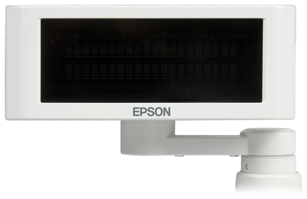 Epson DM-D110 (103): Customer Display for TM-T88V-DT,USB,White