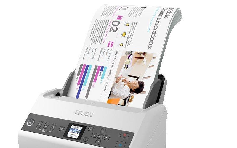 Scanner de Documentos Epson DS-730N - Loja Repremig