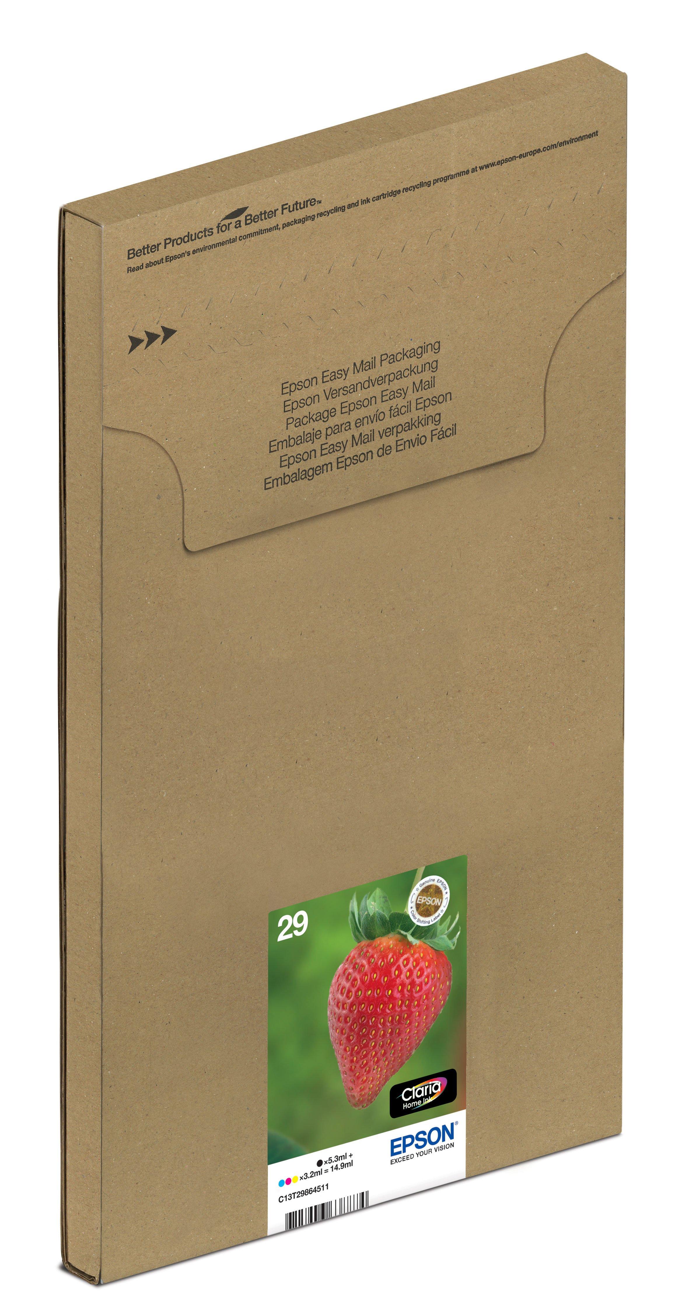 29 Erdbeere Claria Home Multipack 4 Farben EasyMail Tinte | Tintenpatronen  | Papier | Produkte | Epson Schweiz | Druckerpatronen & Toner