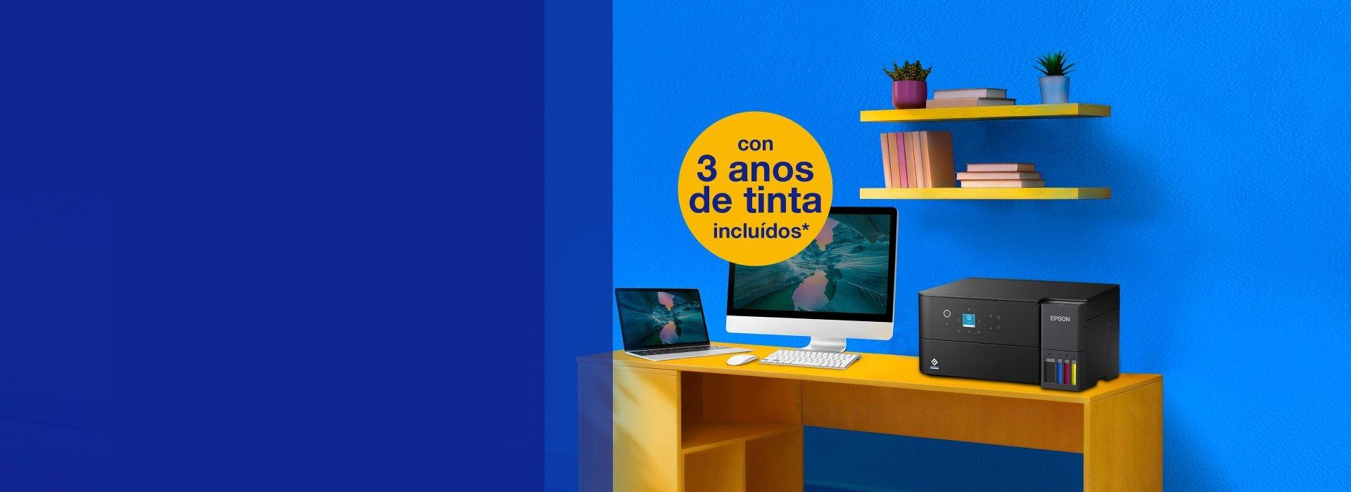 com 3 anos de tinta incluídos*