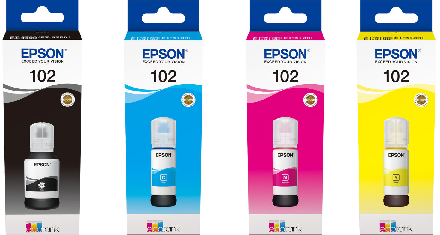 NOPAN-INK  Bouteille d'encre compatible EPSON 102 Cyan