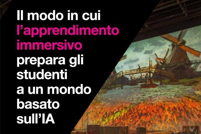 Come l'apprendimento immersivo prepara gli studenti a un mondo basato sull'IA