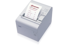 Epson TM-T90P (012): паралельний інтерфейс, блок живлення, білий колір корпусу (Epson Cool White, ECW)