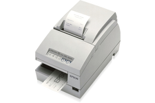 Epson TM-U675P (032): паралельний інтерфейс, без блока живлення, білий колір корпусу (Epson Cool White, ECW), автоматичний різак
