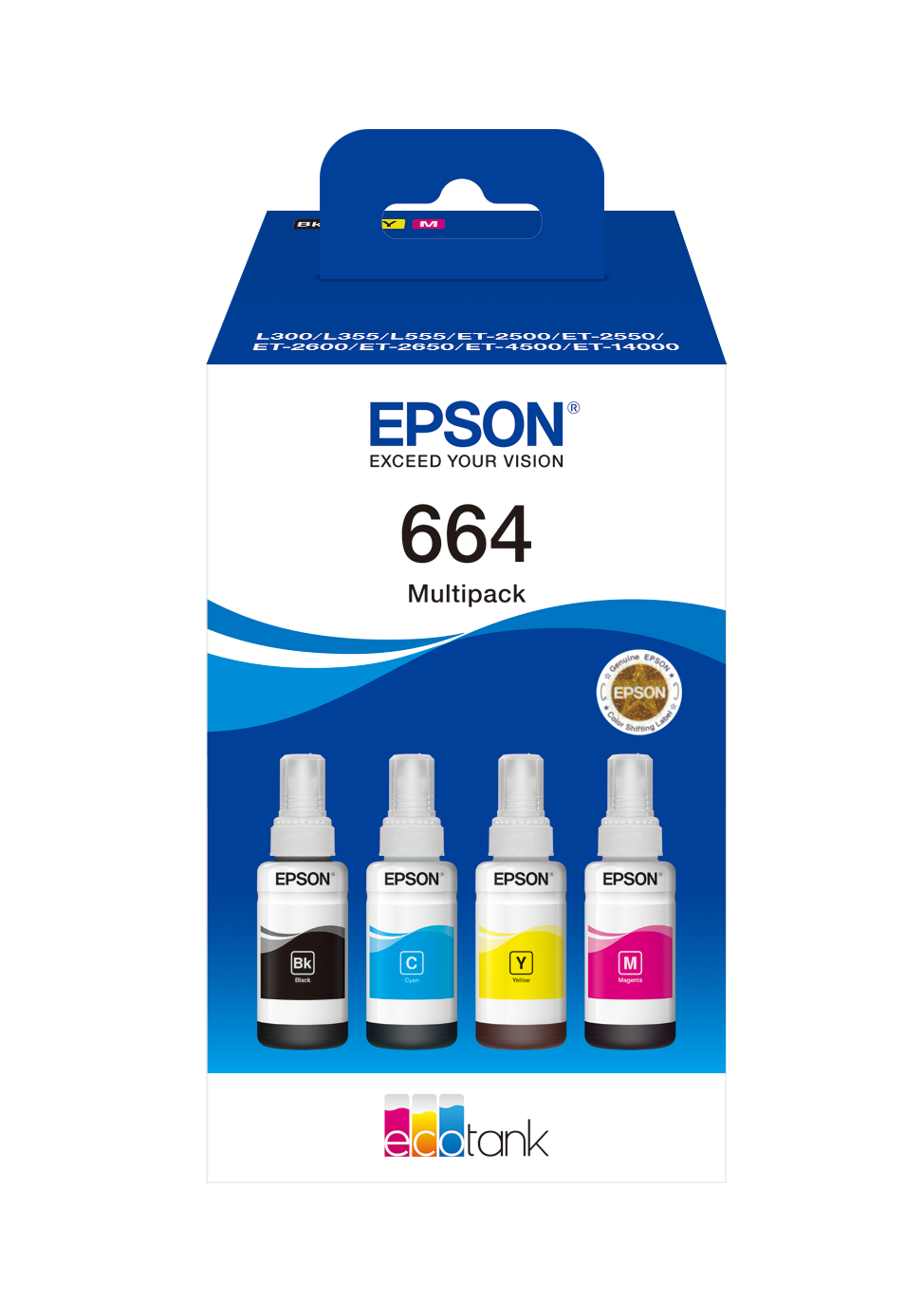 Meilleure vente imprimante compatible cartouche d'encre Epson 664