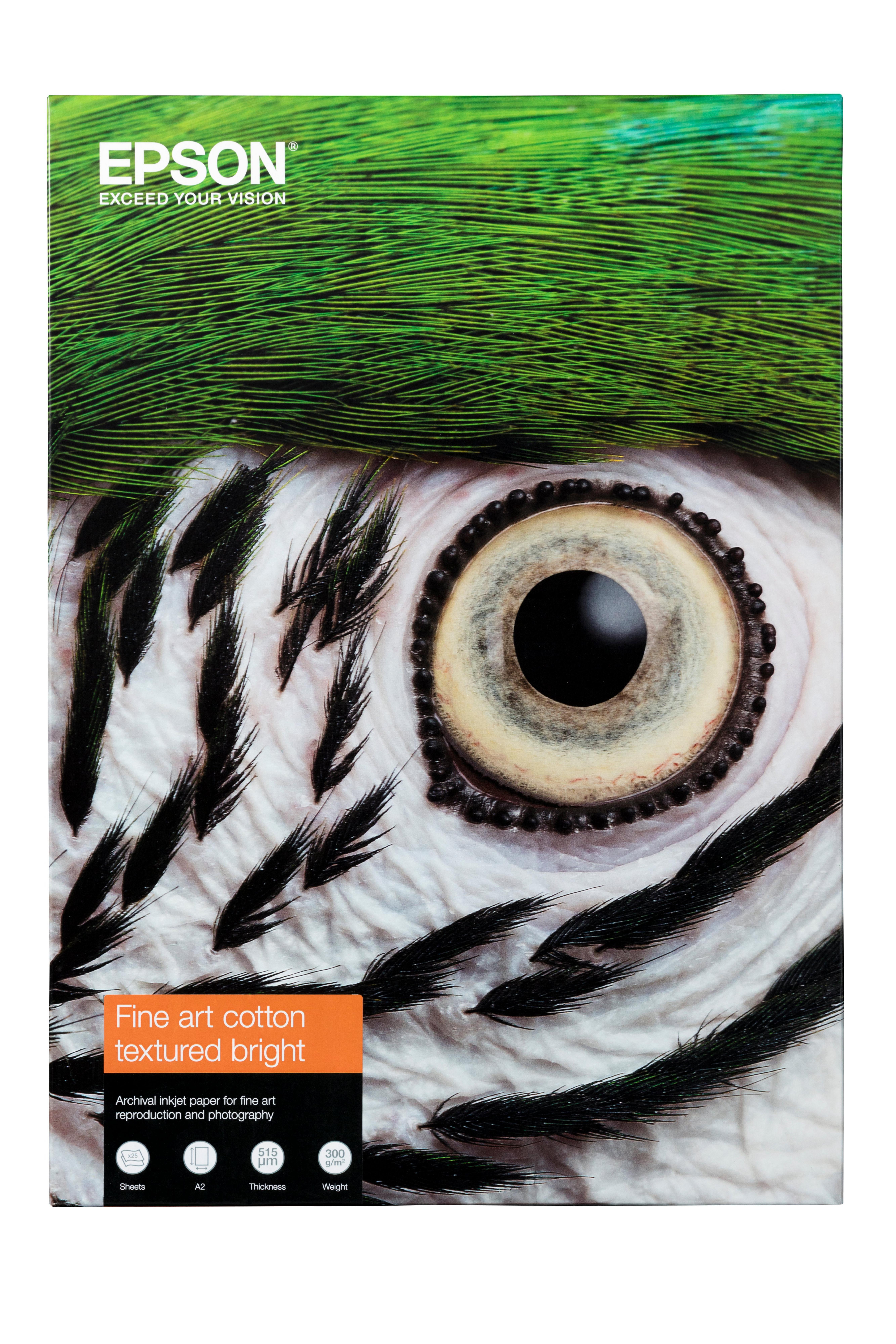 Fine Art Cotton Textured Bright A4 25 Sheets