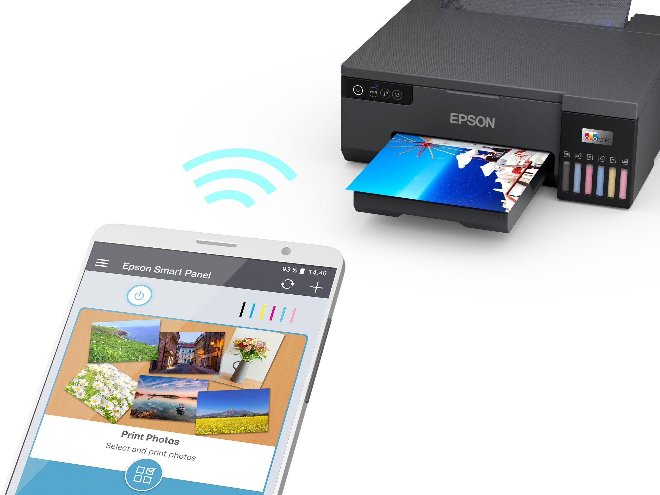 Imprimante à Réservoir Integré Epson EcoTank L8050 Couleur Wifi - WIKI High  Tech Provider