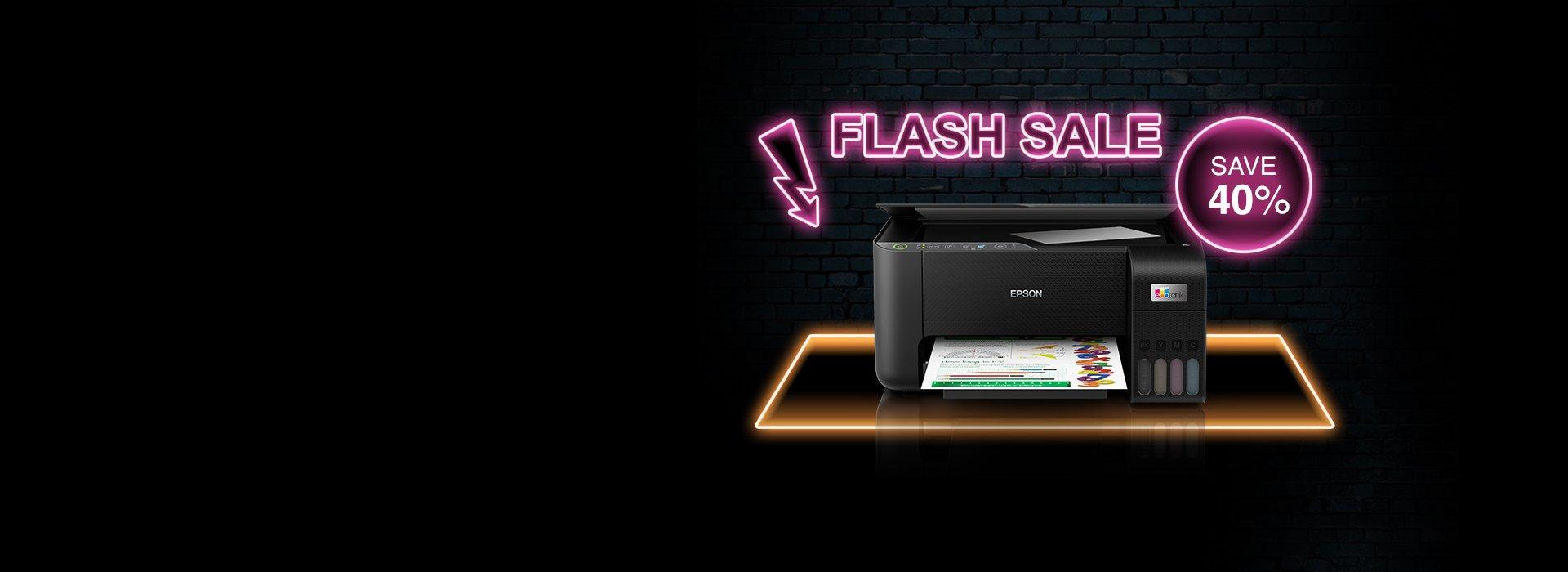 February FlashSale Printer Promotion