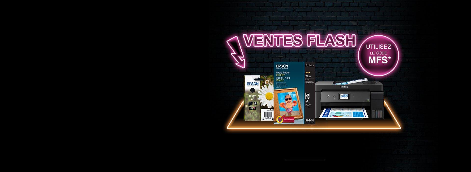 An array of products for the promotion