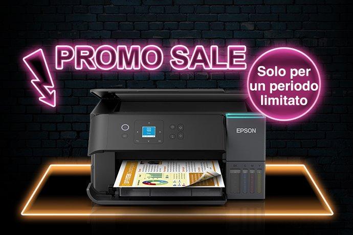 Flash Sale promotion image with Printer
